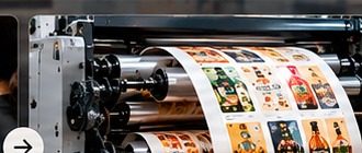 Label artwork proof and finishing review
