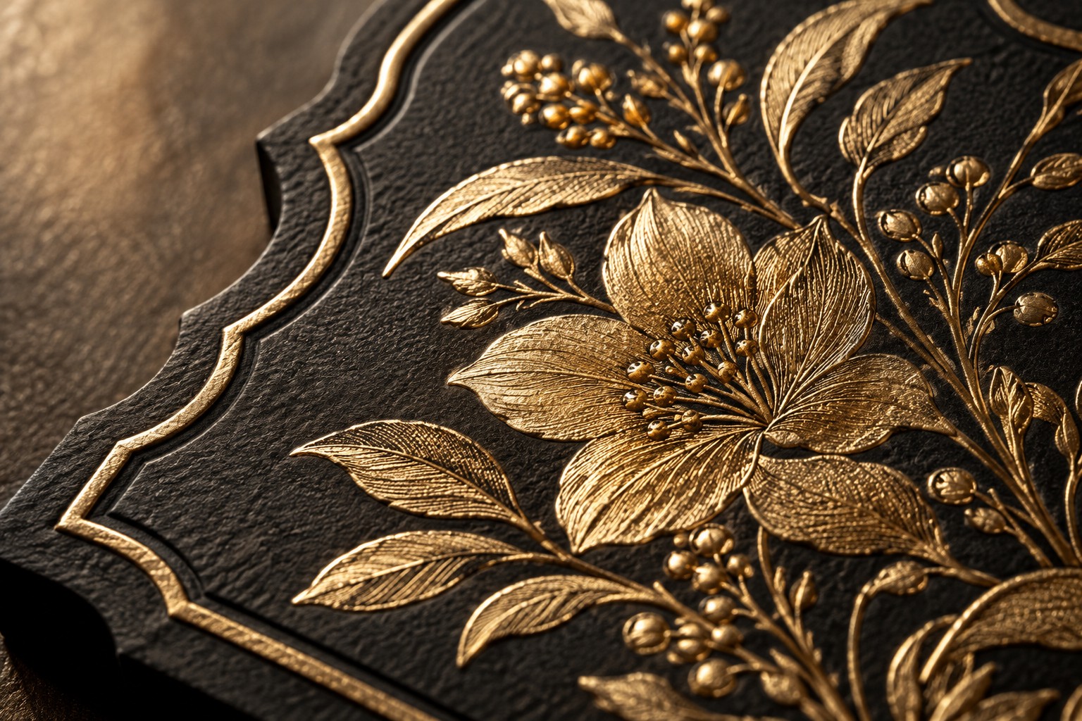 Specialty papers surface and finishing example